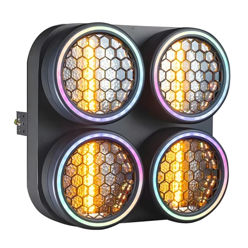 4 Eye Retro LED Blinder – COB Stage Effect Light