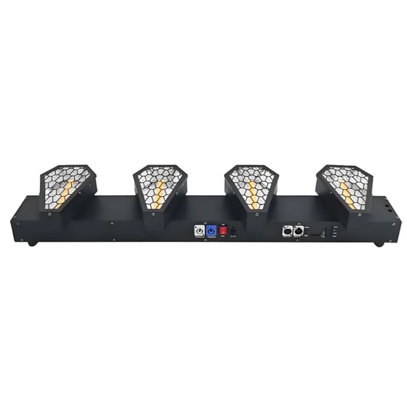 Retro Compass LED Light – 4x80W RGBW for DJ & Stage