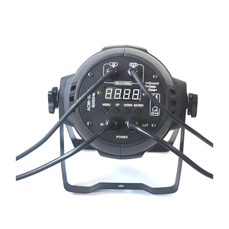 COB 2-in-1 LED PAR64 – 200W DMX512 Stage Light for DJ