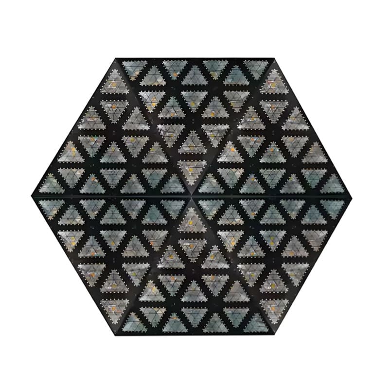 Retro Triangle LED Light – RGB Fill for Stage, DJ & Decor