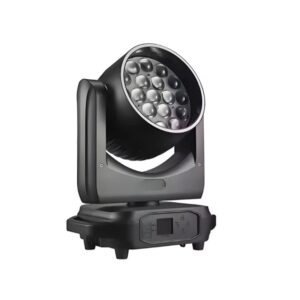 19x15W RGBW LED Moving Head Light – Zoom Beam & Wash