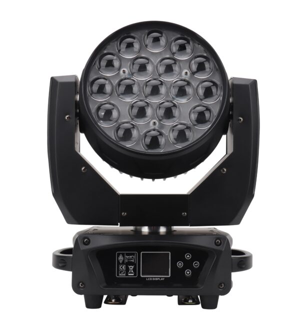 19x15W RGBW Wash Zoom Moving Head Light