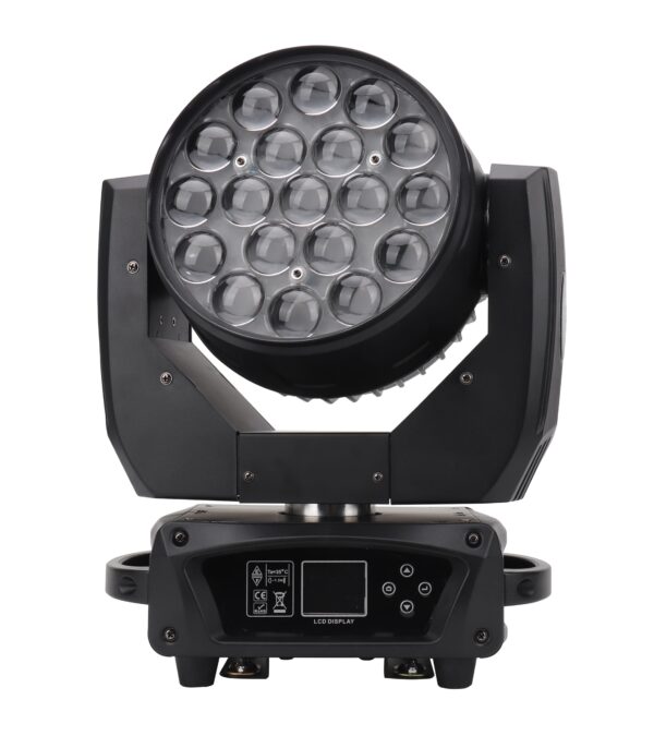19x15W RGBW Wash Zoom Moving Head Light