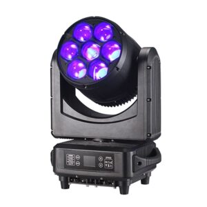 7x40W RGBW Wash Zoom Moving Head Light